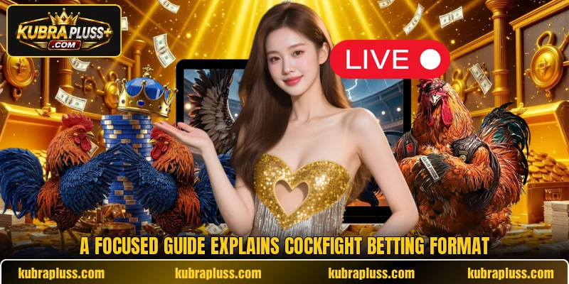 A focused guide explains cockfight betting format