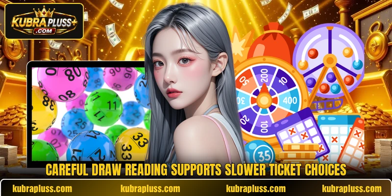 Careful draw reading supports slower ticket choices
