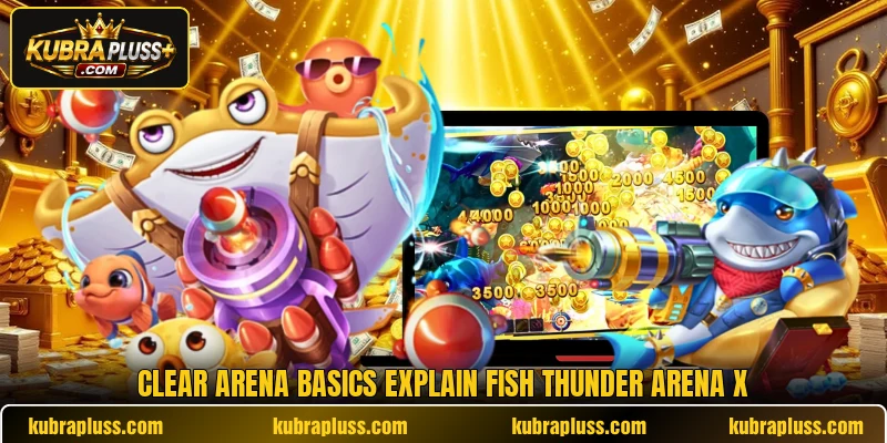 Clear arena basics explain Fish Thunder Arena X