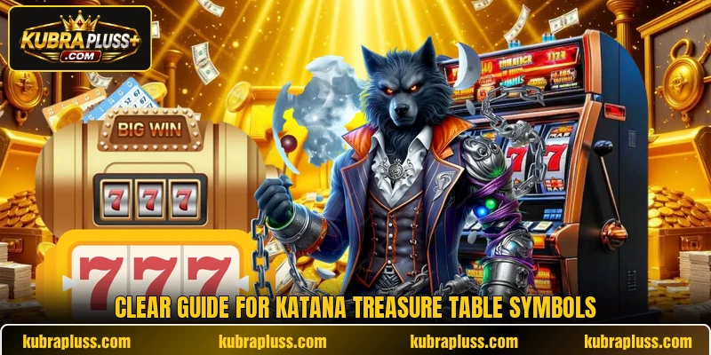 Clear guide for Katana Treasure table symbols