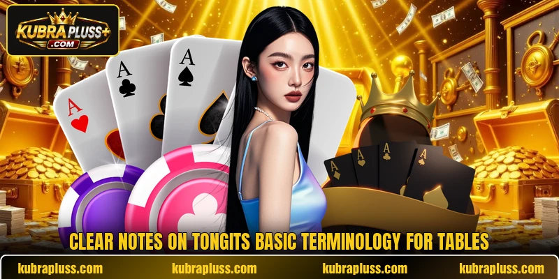 Clear notes on tongits basic terminology for tables