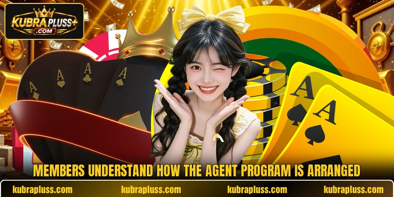 Members understand how the agent program is arranged