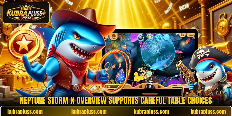Neptune Storm X overview supports careful table choices