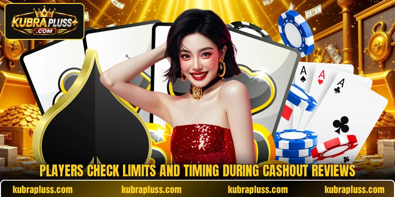 Players check limits and timing during cashout reviews