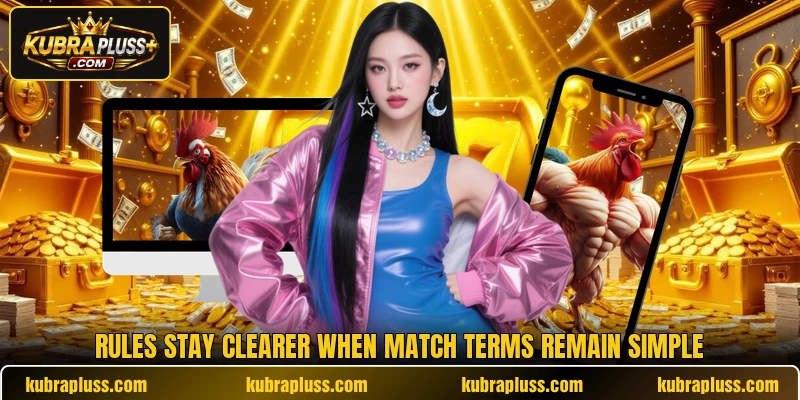 Rules stay clearer when match terms remain simple