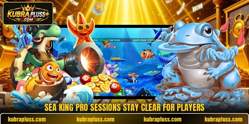 Sea King Pro sessions stay clear for players