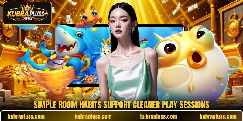 Simple room habits support cleaner play sessions