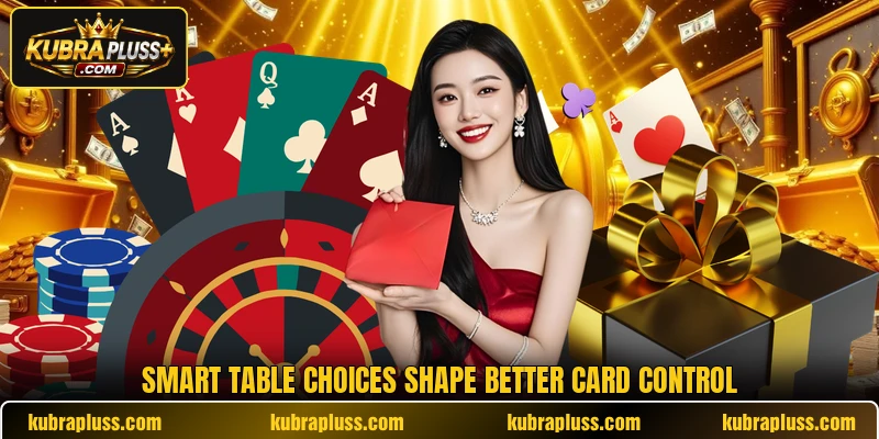 Smart table choices shape better card control
